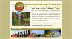 Desktop Screenshot of drhealthclub.com
